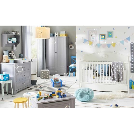 Komoda 4 šuplíky Ines Grey