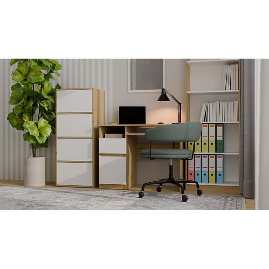 Komoda ALMA Predná BIELA Korpus DUB ARTISAN