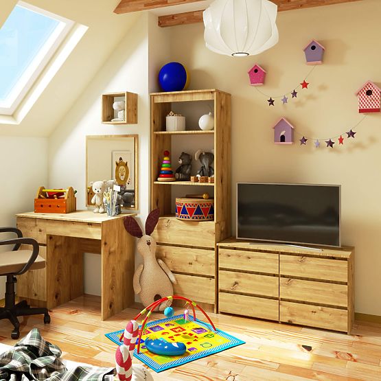 KOMODA CL100 6SZ PK DUB ARTISAN