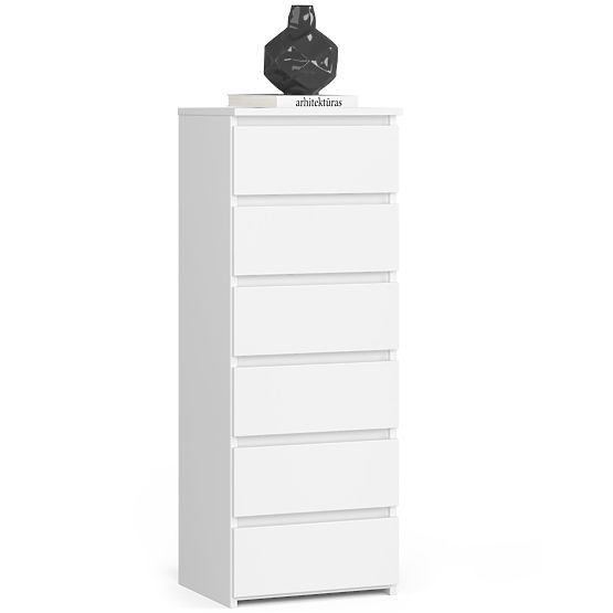 KOMODA CL6 PK BIELA