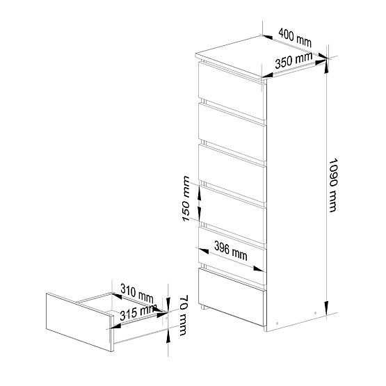 KOMODA CL6 PK DUB ARTISAN