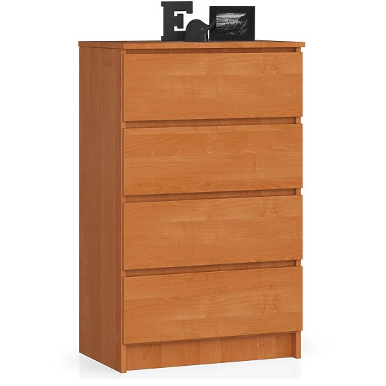 KOMODA K 60 cm 4 ZÁSUVKY PK JELŠA