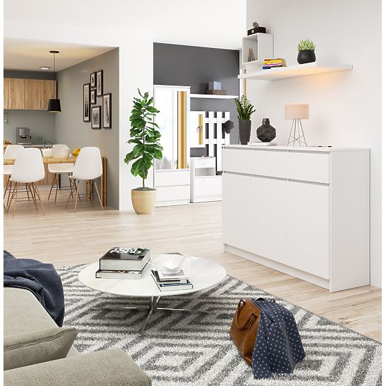 KOMODA K140 3D 3SZ CLP PK BIELA