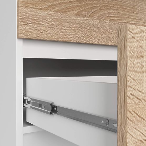 KOMODA K160 10SZ CLP PK BIELA / SONOMA