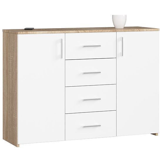 KOMODA K45 PK DUB SONOMA / BIELA