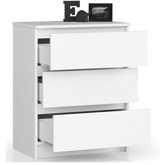 KOMODA K60 3SZ CLP BIELA