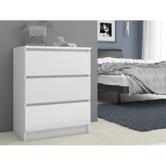 KOMODA K60 3SZ CLP BIELA