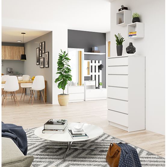 KOMODA K60 6SZ CLP PK BIELA