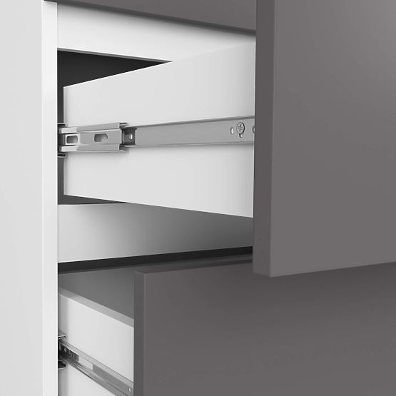 KOMODA K60 6SZ CLP PK BIELA / SIVÁ