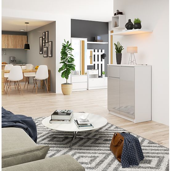 KOMODA K80 2D 1SZ CLP PK METALIK LESK