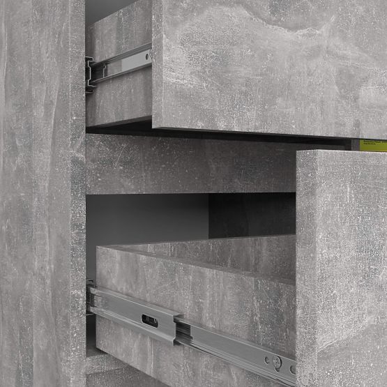 KOMODA K80 JERRY 1D 3SZ PK BETÓN