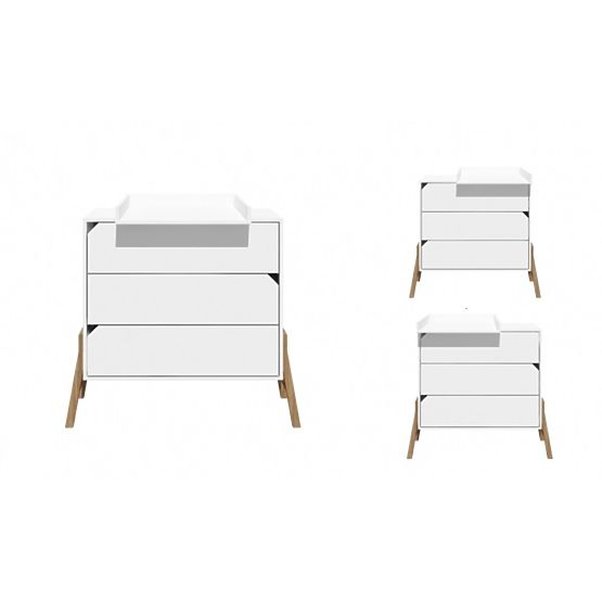 Komoda Lotti - 3 zásuvky