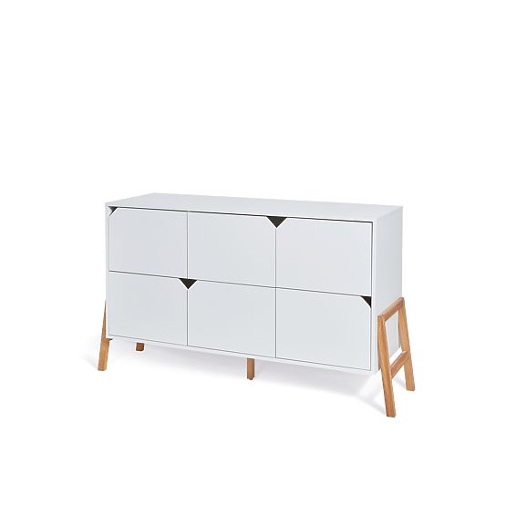 Komoda Lotti - 6 zásuviek