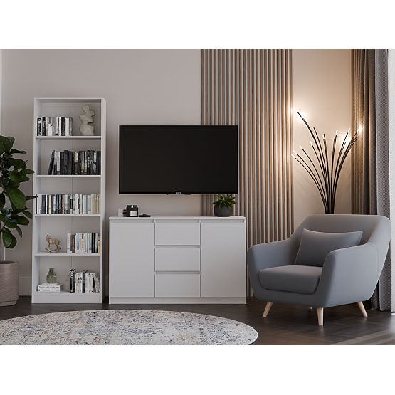 Komoda Malwa 2D3S BIELA