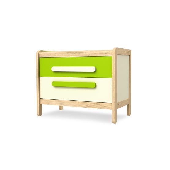 Komoda s 2 zásuvkami Simple