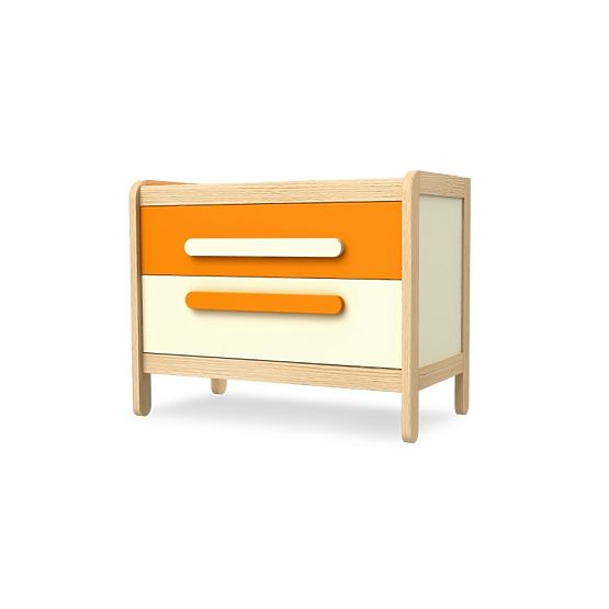 Komoda s 2 zásuvkami Simple