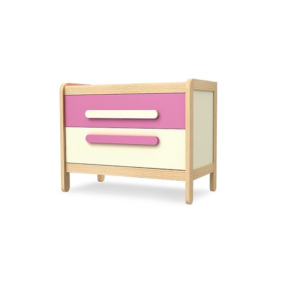 Komoda s 2 zásuvkami Simple