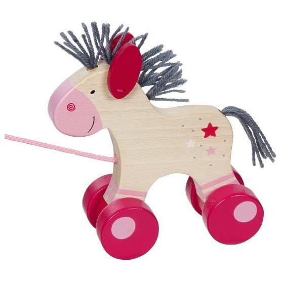 Koník Lilia na ťahanie za šnúrku