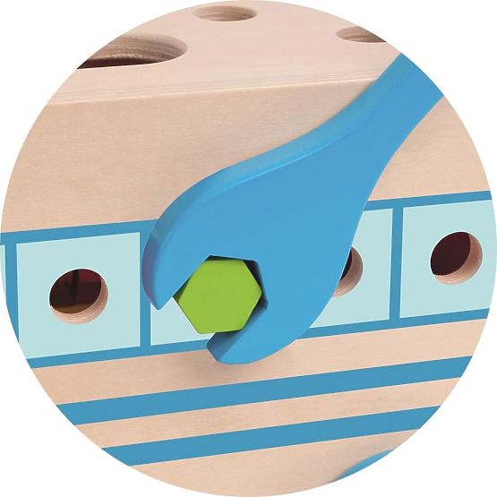 Konštrukčné autobus s náradím