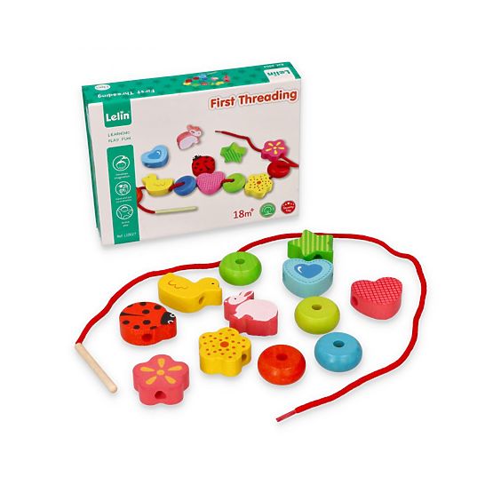Korálky na navliekanie pre batoľa