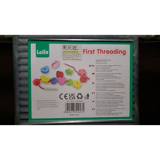 Korálky na navliekanie pre batoľa