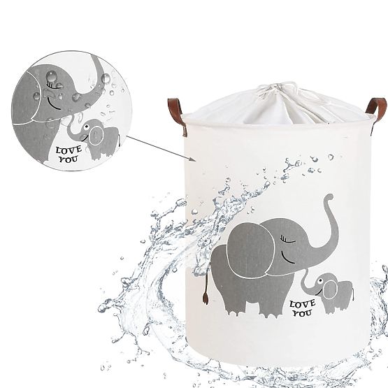 Kôš na hračky - sloníky