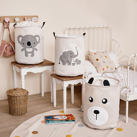 Kôš na hračky - sloníky