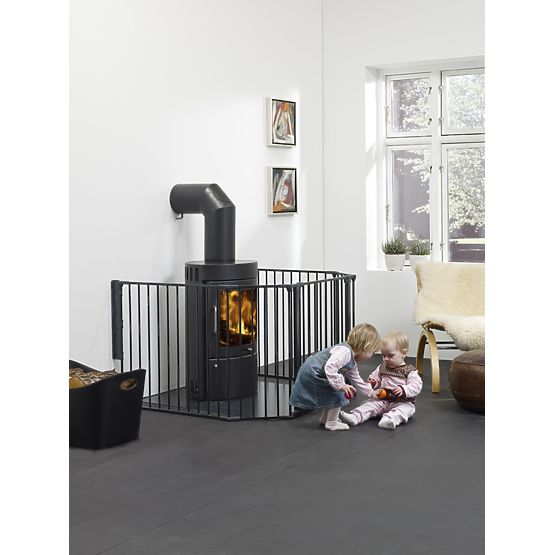 Krbová zábrana - Baby Dan FLEX XL - čierna