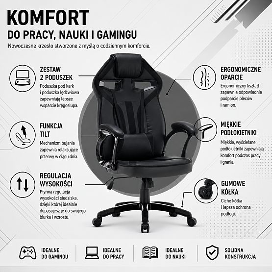 Kreslo Drift DRIFT ČIERNE
