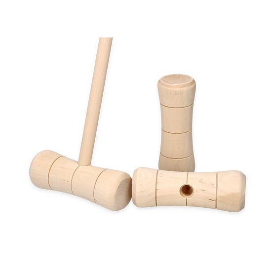 Kroket drevená hra 24 prvkov - pre deti a dospelých