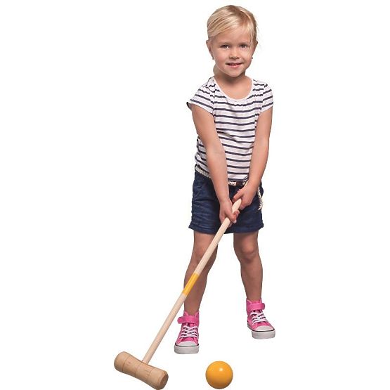 Kroket drevená hra 24 prvkov - pre deti a dospelých