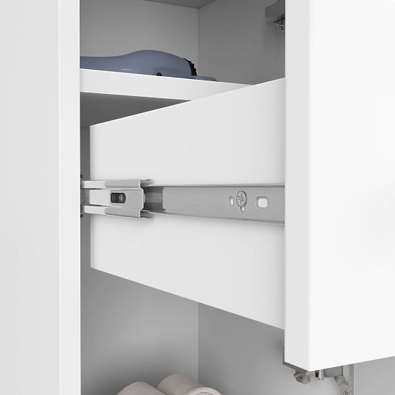 KÚPEĽŇOVÁ SKRINKA FIN STĹP 30 2D 1SZ 85cm PK BIELA