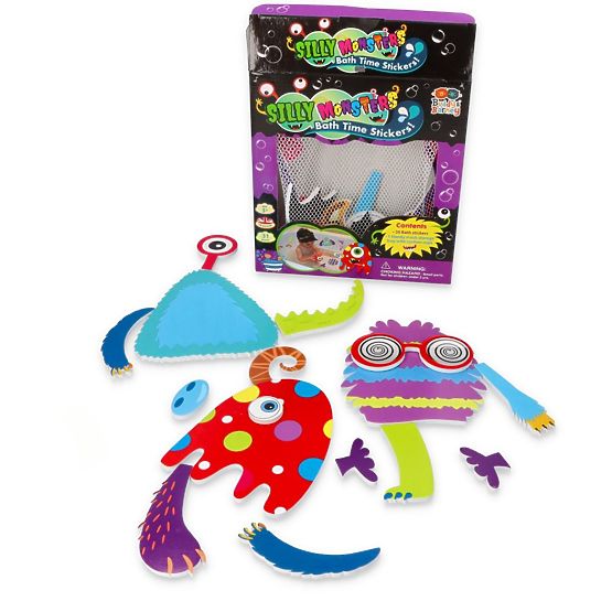 Kúpeľňové nálepky Strašidelné Príšerky