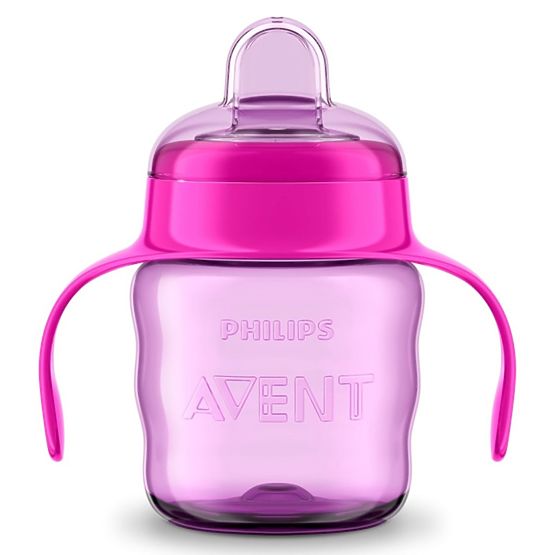 Kúzelný hrnček Classic Avent 200 ml dievča Ružová