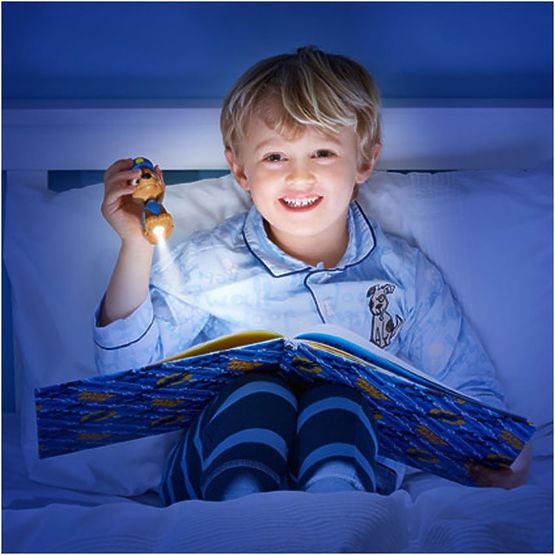 Lampička, baterka a projektor 3v1 Paw Patrol - Chase