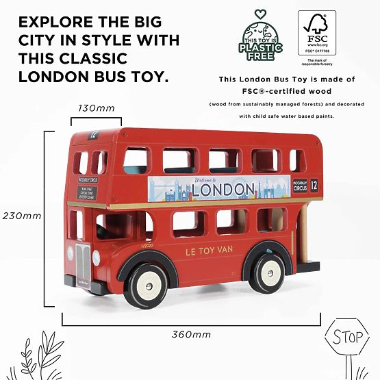 Le Toy Van Autobus Londýn