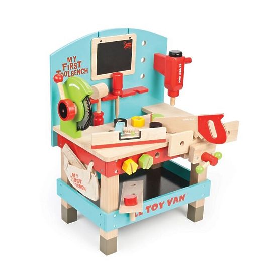 Le Toy Van Môj prvý pracovný stôl s náradím