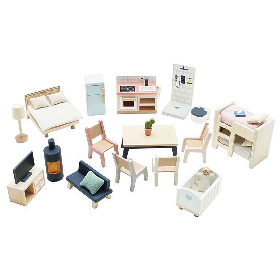 Le Toy Van Nábytok Starter Daisylane - kompletný set do domčeka