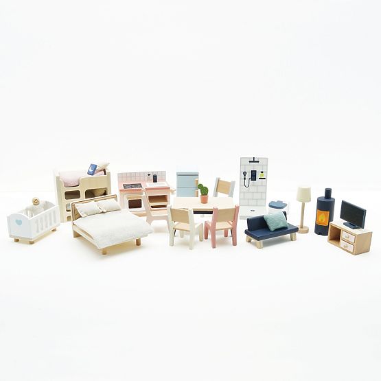 Le Toy Van Nábytok Starter Daisylane - kompletný set do domčeka