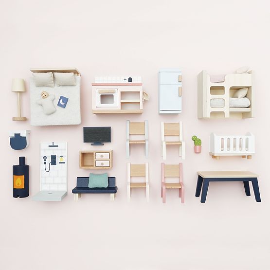 Le Toy Van Nábytok Starter Daisylane - kompletný set do domčeka