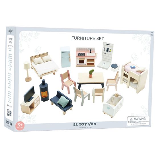 Le Toy Van Nábytok Starter Daisylane - kompletný set do domčeka