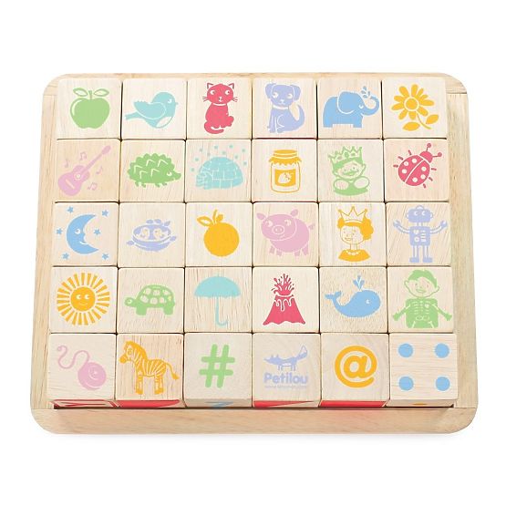 Le Toy Van Petilou Multifunkčné kocky