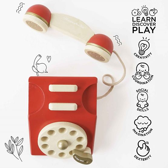 Le Toy Van Vintage Telefón