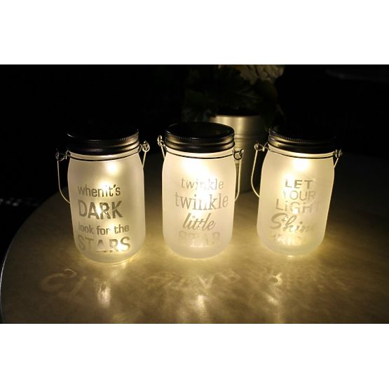 LED lampáš Let your light shine bright