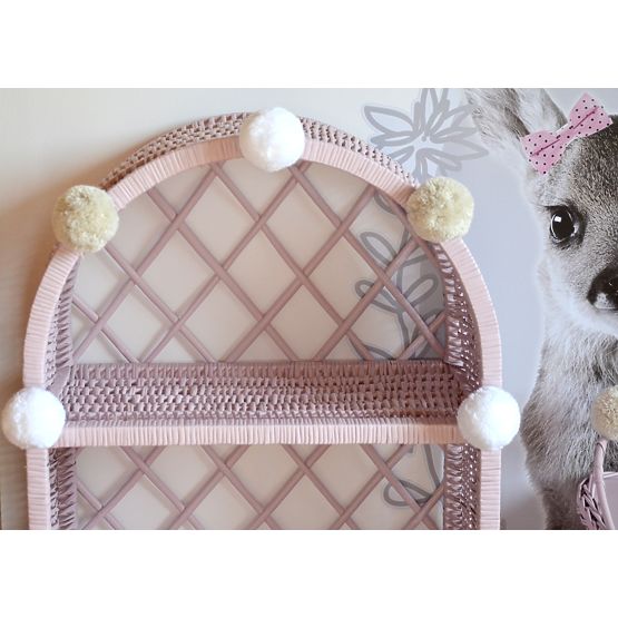 LILU prútený regál