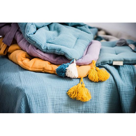 LILU zavinovačka z mušelínu - rôzne farby