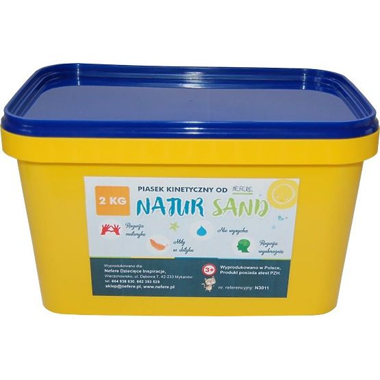 Magický kinetický piesok 2 kg - natur