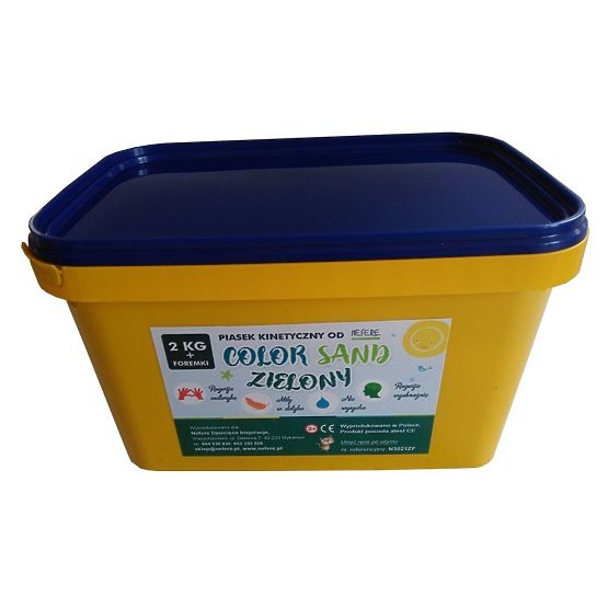 Magický kinetický piesok 2kg - zelený