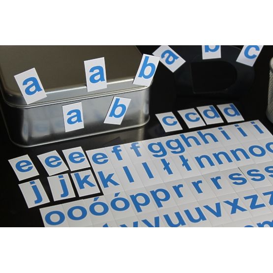Magnetická abeceda - malé písmenká