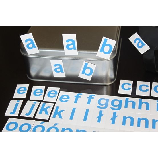 Magnetická abeceda - malé písmenká